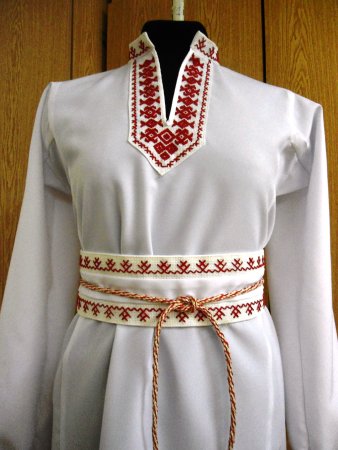 Орнамент национального костюма чувашей