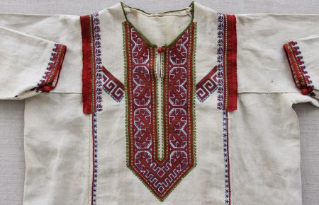 Орнамент национального костюма чувашей