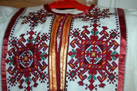 Рисование русская рубаха старшая группа