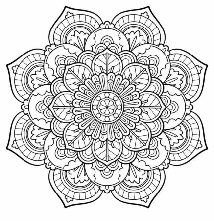 Мандала узор