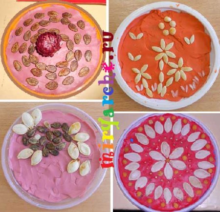 Поделки из круп