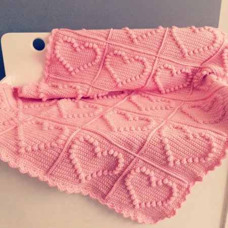Схема вязки крючком шишечки
