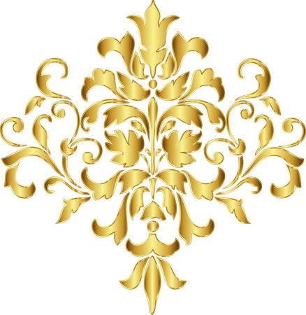 Золотистые узоры