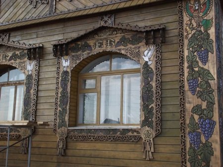 Рушник Мезенская роспись