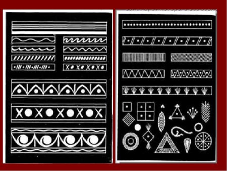 Балхарская роспись элементы росписи