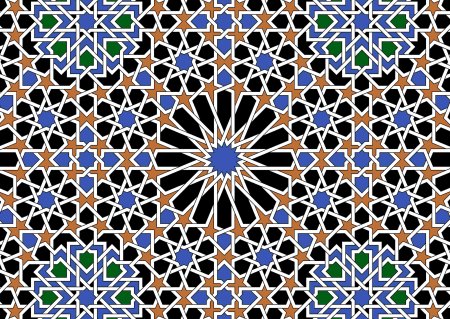 Плитка azulejo марокканский стиль