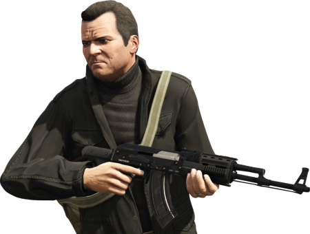Персонажи GTA 5 PNG