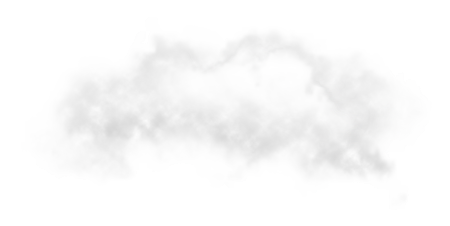 Белое облако без фона