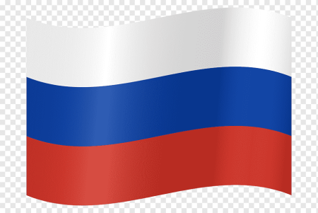 Флаг России на прозрачном фоне