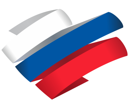 Лента Триколор сбоку рамка