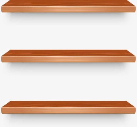 Полки без фона