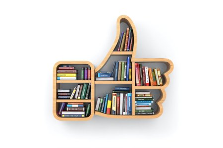 Книжные полки для фотошопа