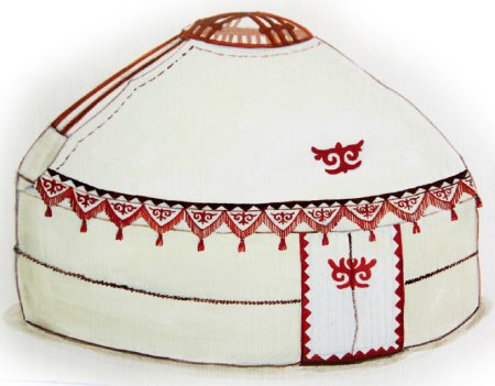 Юрта для дошкольников