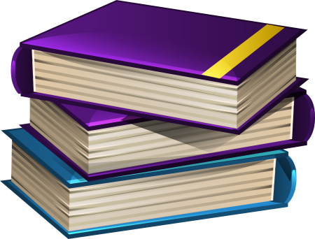 Кнгигана прозрачном фоне