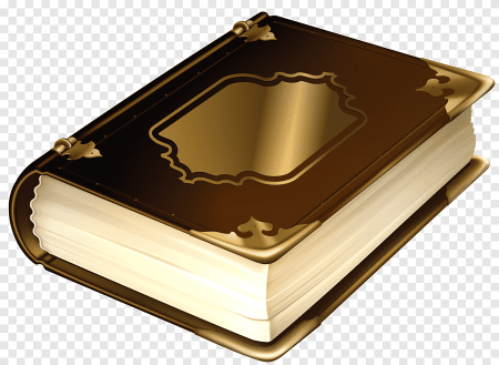 Книга на прозрачном фоне