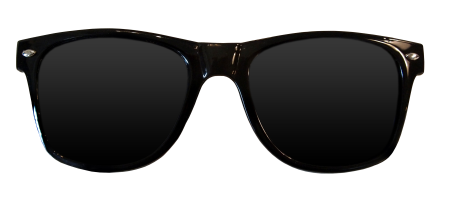 Очки ray ban на белом фоне