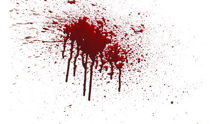 Отпечаток ладони кровь