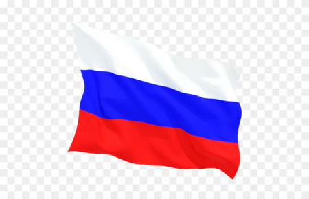 Развеваюшийся флаг Российской Федерации