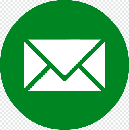 Значок email зеленый