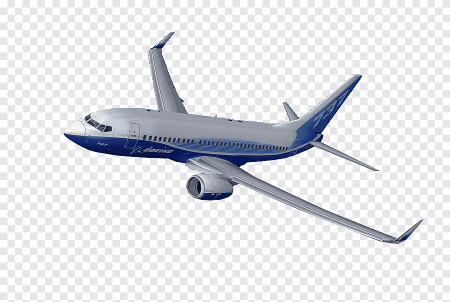 Самолет Боинг 737 для фотошопа