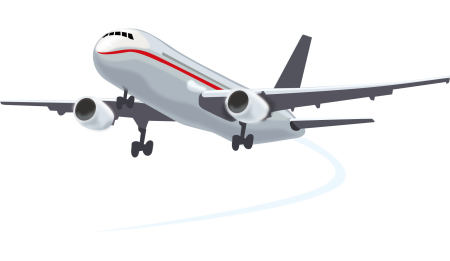 Boeing 737 сбоку без фона
