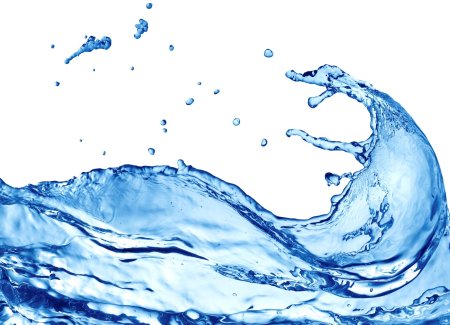 Вода нарисованная
