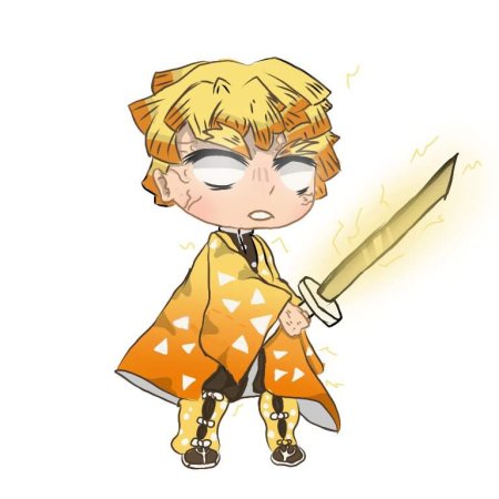 Demon Slayer аниме Zenitsu