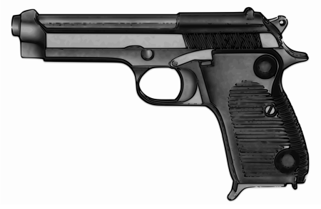 Пистолет m1935 Airsoft Gun