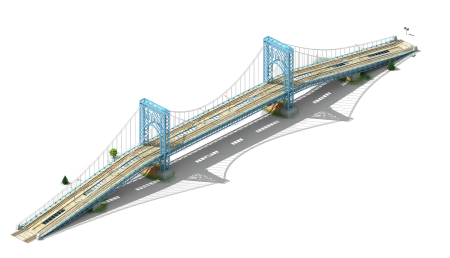 Компьютерная модель моста