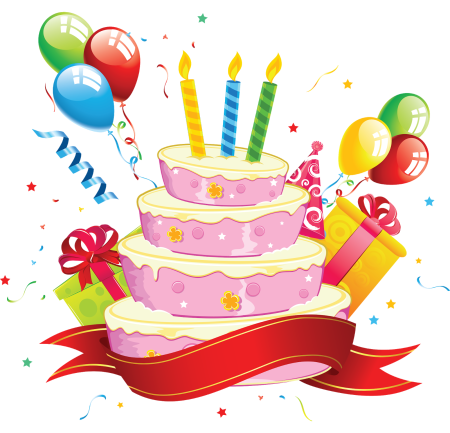 Happy Birthday надпись