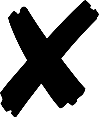 Крестик знак
