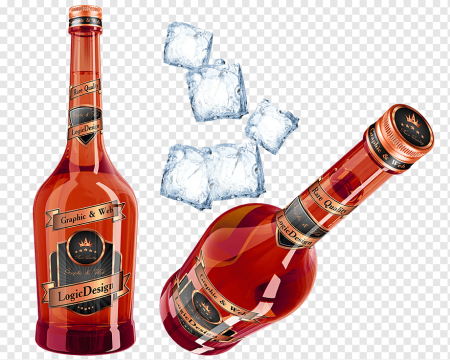 Бутылка алкоголя
