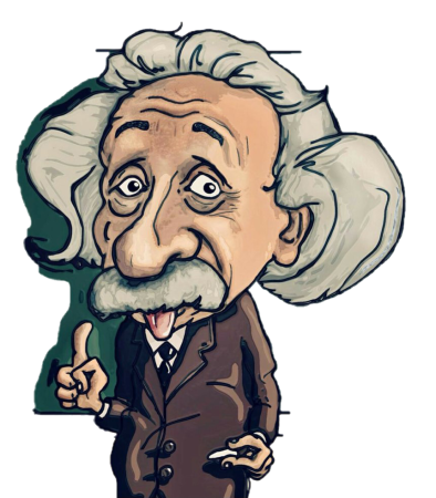 Альберт Эйнштейн PNG