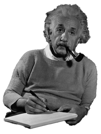 Альберт Эйнштейн PNG