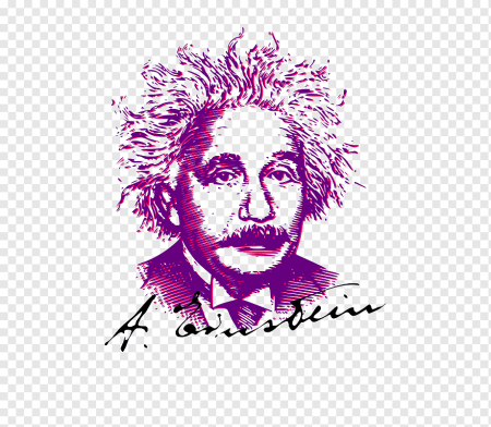 Альберт Эйнштейн PNG