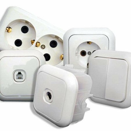 ABB коробка разветвительная, квадратная, 104х104 мм IP 55, серая