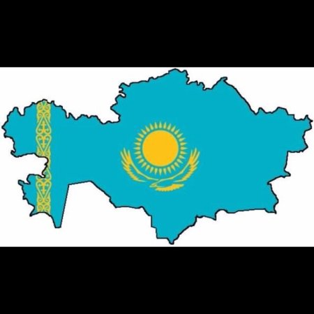 Карта Казахстана svg