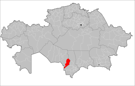 Очертания Казахстана