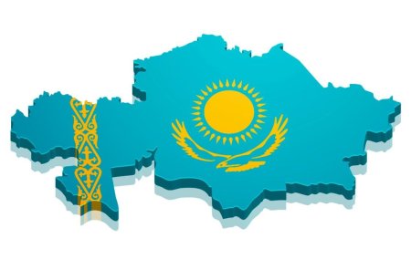 Очертания Казахстана