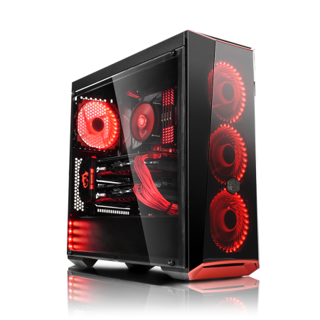 Корпус LC-Power 988b Red Typhoon Gaming