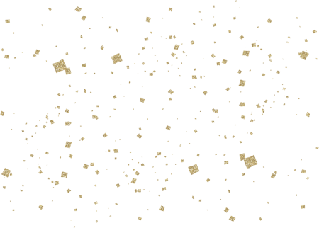3d Gold Confetti