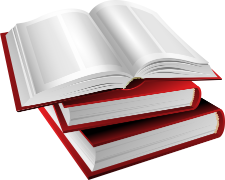 Книга на прозрачном фоне