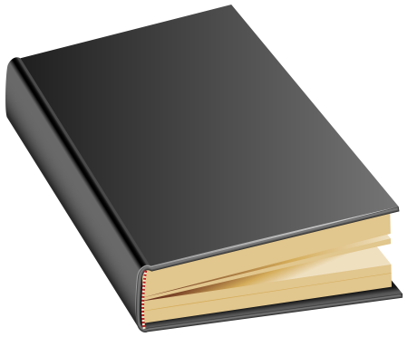 Книга на белом фоне
