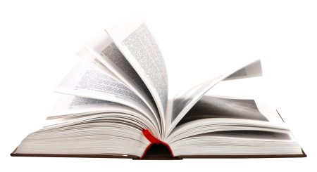 Книга на белом фоне