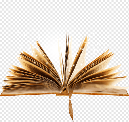 Книга на прозрачном фоне