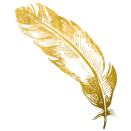 Перо золото