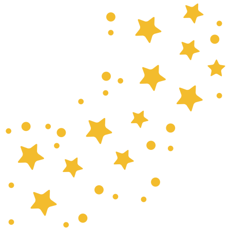 Звезды на прозрачном фоне