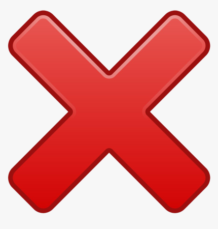 Крестик значок