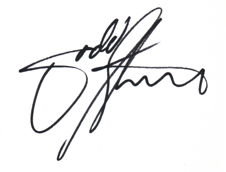 Подпись без фона