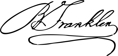 Подпись Франклина